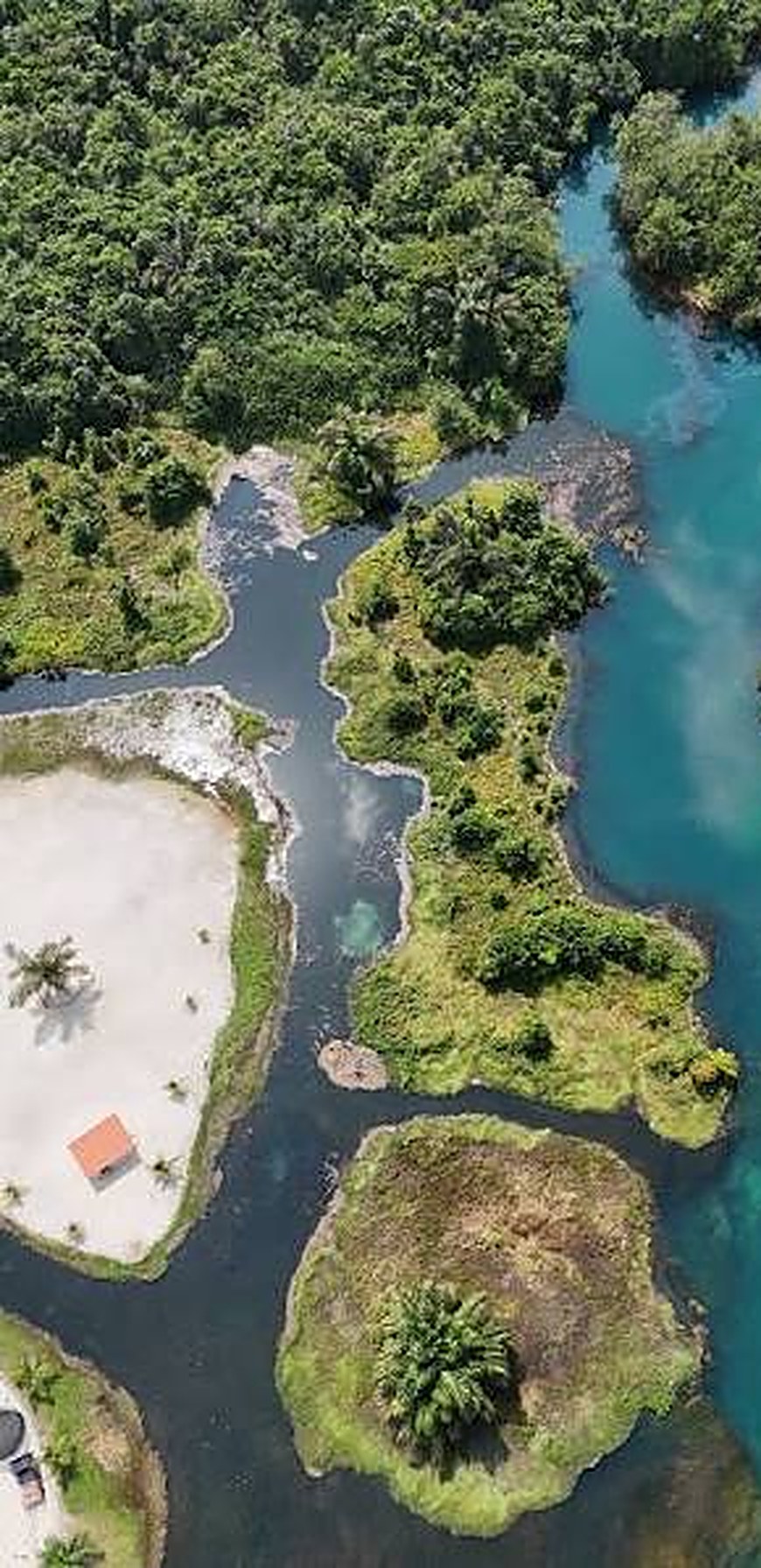 River Ethiope in Delta State, Nigeria